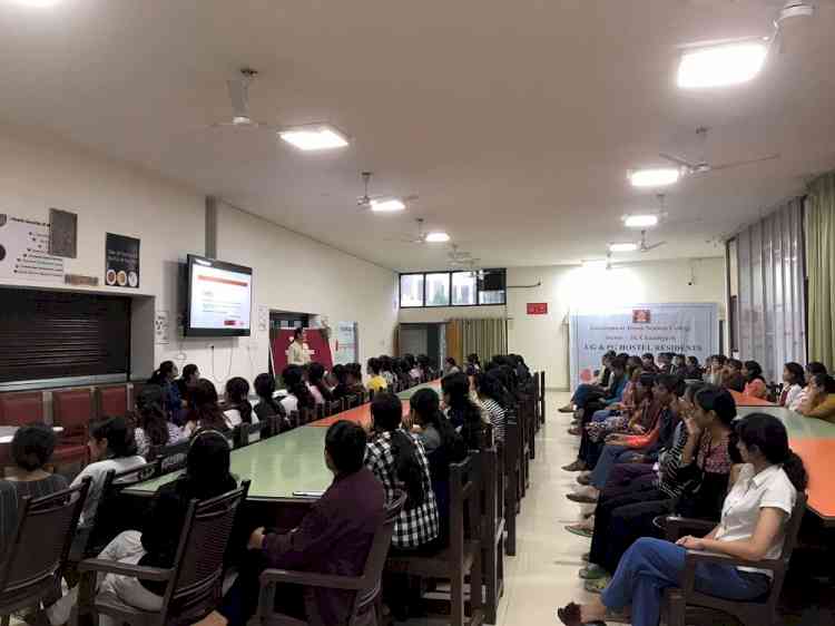 Workshop on Women Health and Diabetes held at Home Science College, Sec 10