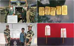 Bengal: BSF seizes over 1 kg gold in two separate incidents 