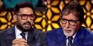 Big B says ‘big mistake’ to call son Abhishek on ‘Kaun Banega Crorepati’