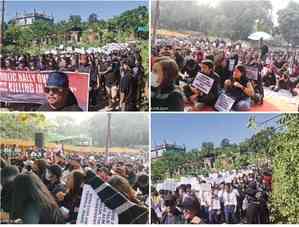 Protest rallies in Manipur against 'mass killing of 10 village volunteers' 