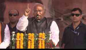 BJP wants to form govt in Jharkhand to loot its natural resources: Kharge