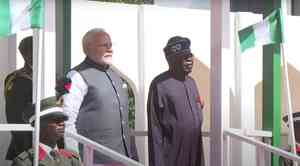 PM Modi receives ceremonial welcome in Abuja, begins bilateral talks with Nigerian President Tinubu