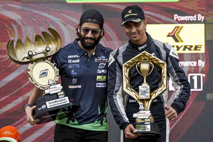 Hyderabad Blackbird’s Aqil Alibhai Clinches F4 Championship with Dominant Show on the final day of Indian Racing Festival