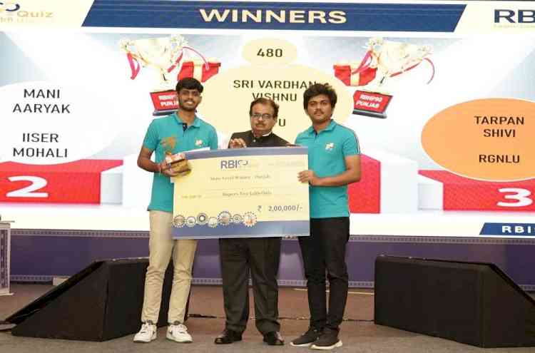 Reserve Bank of India crowned LPU’s Team as state champions with a 2 Lakh Cash Prize