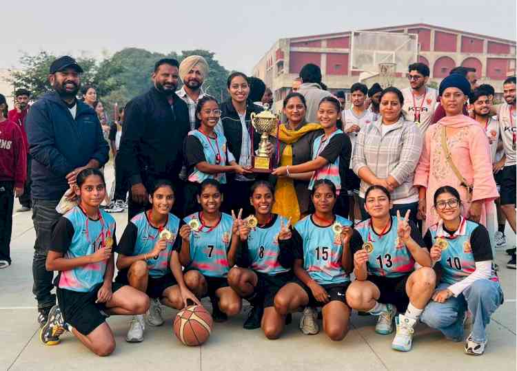 PCM SD College for Women Triumphs at GNDU Basketball Inter-College Championship 2024-25 