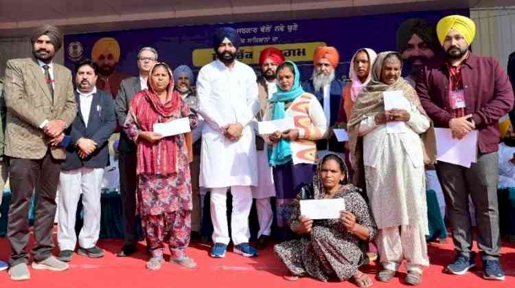 Panches oath-taking ceremony: No shortage of grants to be allowed for development of villages in district Tarn Taran: Laljit Singh Bhullar.