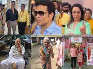 Maha polls: Politicians, celebs, youths, seniors and slum dwellers troop out to vote