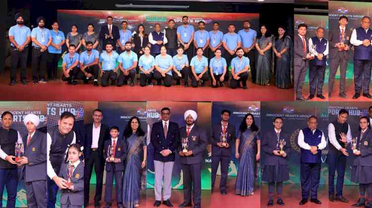 Sports champions of Innocent Hearts Felicitated in 'Annual Champions Excellence Award'