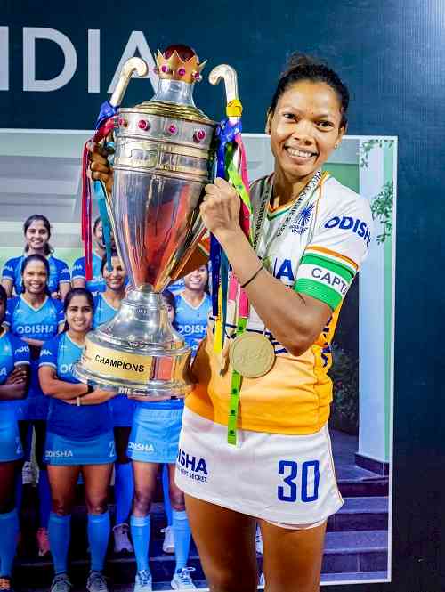 ‘I truly believe this victory will inspire more young girls to take up hockey and further elevate the sport in India,’ says Salima Tete after India’s WACT 2024 title win