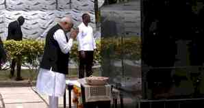 PM Modi visits Indian Arrival Monument in Guyana 