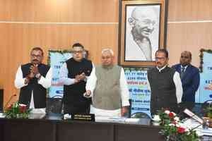 Nitish Kumar inaugurates, lays foundation stones for projects worth Rs 8,837.77 crore 