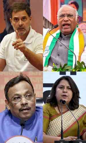 Maha cash for votes row: Tawde serves defamation notice to Kharge, Rahul Gandhi & Supriya Shrinate