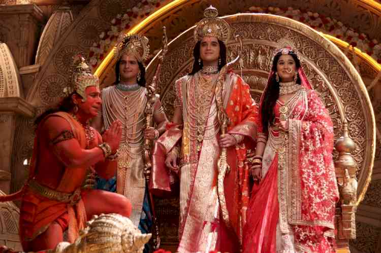 Lord Hanuman discovers Luv and Kush are Lord Ram and Sita’s sons in ‘Shrimad Ramayan’ on Sony SAB