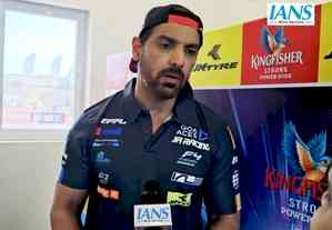 John Abraham opens up about his new business venture at Indian Racing Festival