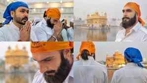 Ranveer, Aditya Dhar seek blessings at Golden Temple ahead of film’s next schedule