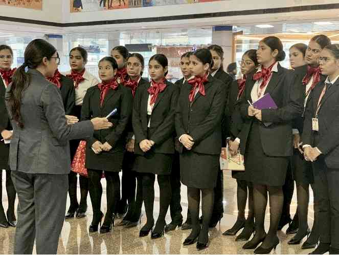 KMV organises two-day field visit to Adampur and Amritsar Airports for students of BBA (Airlines and Airport Management)