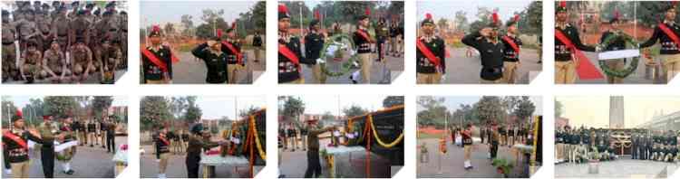 Competitions and programs organised by cadets to mark 76th Foundation Day of NCC