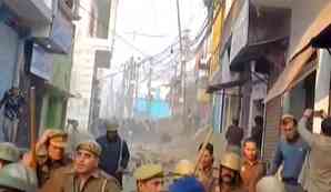 Three killed in violence over mosque survey in UP’s Sambhal  