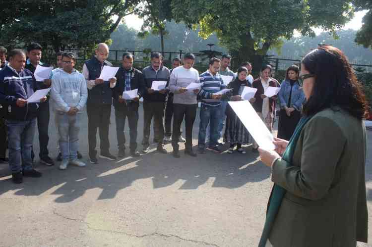 Panjab University Chandigarh celebrates Constitution Day