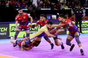 PKL Season 11: Masanamuthu, Moein inspire Tamil Thalaivas to massive win over UP Yoddhas