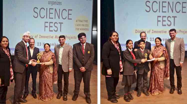 Innocent Hearts School, Loharan Branch Shines at Science Fest 2024