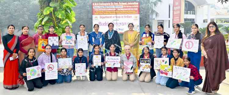 KMV successfully organises Buddy Program to aware students about drug menace