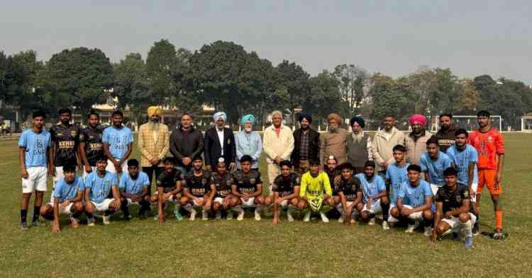 Inter-college football competitions organised at Lyallpur Khalsa College