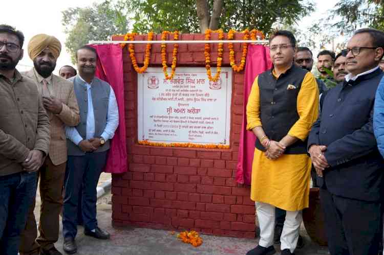 Aman Arora Inaugurates Multiple Development Projects in Sunam and Cheema