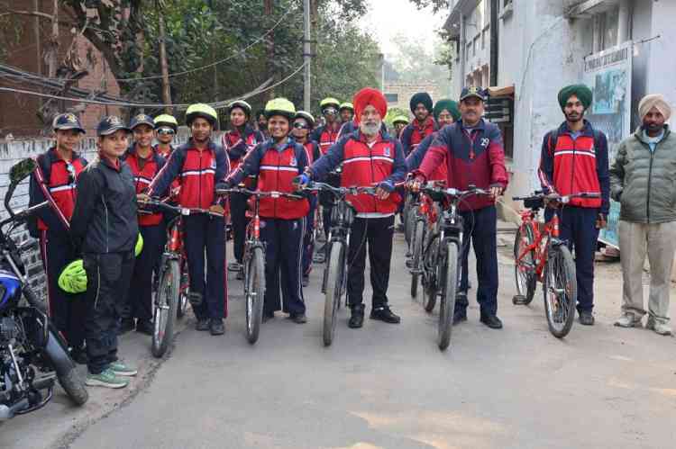 Drug-Free Punjab Cycle Rally reached Jalandhar