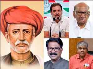 Rahul Gandhi, Maha leaders pay tributes to Mahatma Phule on 134th death anniversary