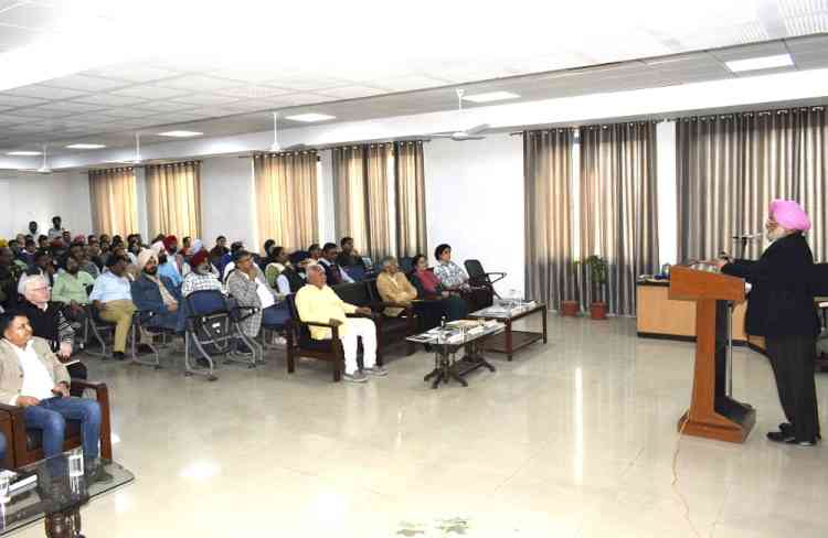 Central University of Punjab hosts Special Lecture on NEP-2020 and Skill-Based Industry-Oriented Education