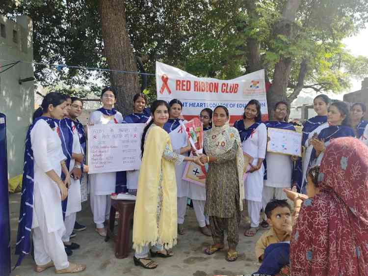 Innocent Hearts College of Education observed World Aids day with theme ‘Take the Right Path’ theme