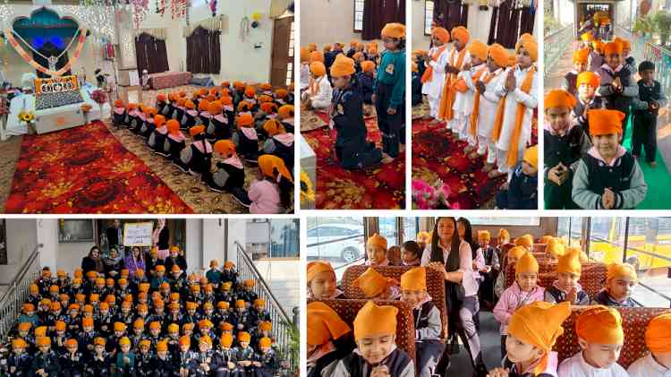 Innocent Hearts School's tiny tots visited Gurdwara Sahib