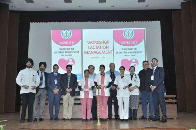 Workshop on Lactation Management held at DMCH