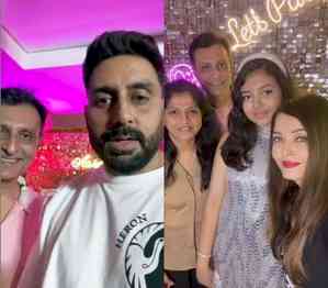 Viral video confirms Abhishek Bachchan’s presence at daughter Aaradhya’s birthday celebrations