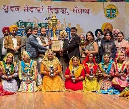 Panjab University won overall champion trophy 