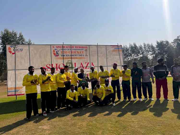 CICU organized 11th & 12th League Matches of S.Angad Singh Memorial - 10th CICU Corporate T-20 Cricket Tournament – 2024