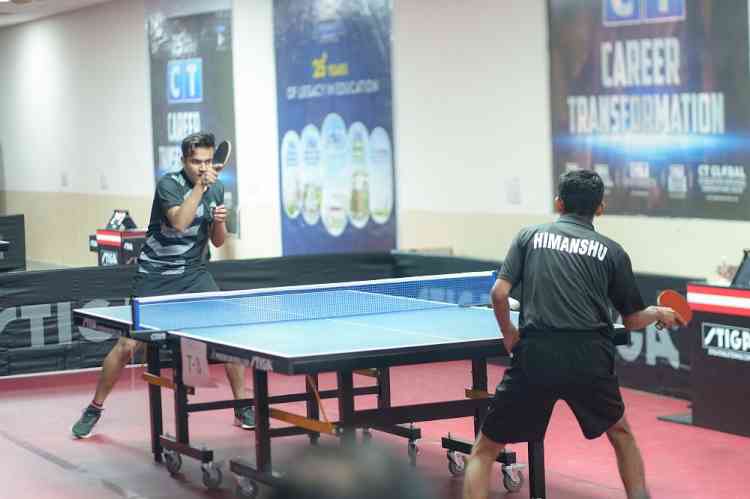 CT University Hosts North Zone Intervarsity Table Tennis Men Championship 2024-25