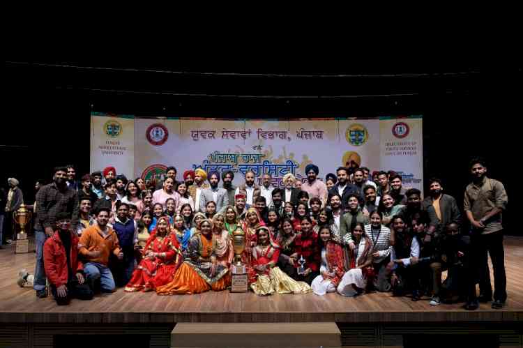 LPU Won 1st Runner-Up trophy at the Punjab State Youth Festival 2024, hosted at PAU Ludhiana