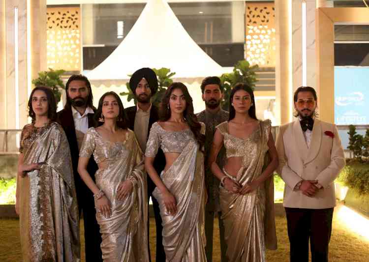 Designer Simran Dhillon unveils his flagship store at HLP Galleria with a spectacular fashion show