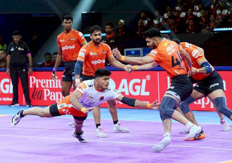 Ajit Chauhan’s Stellar Performance Leads U Mumba to Comprehensive Win Against Puneri Paltan in Maharashtra Derby