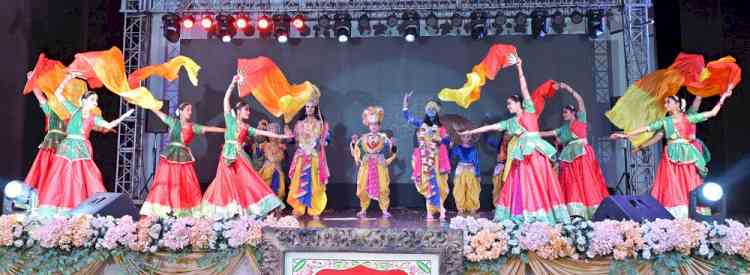 Annual Function “Roots to Wings: The Saga of Change” organised at Sat Paul Mittal School