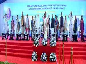 President Droupadi Murmu attends Navy Day celebrations in Puri