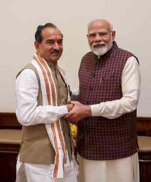 Rajasthan BJP chief meets PM Modi in New Delhi