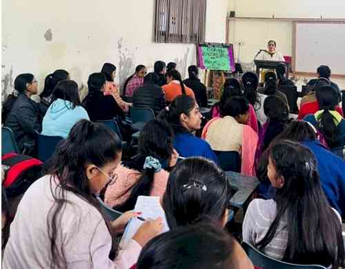 PCM S.D. College for Women organises wellness session on stress and anxiety