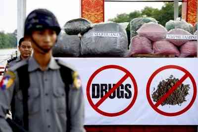 188,000 stimulant tablets, 16 kg of ICE seized in Myanmar