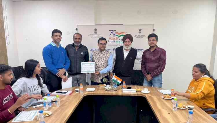 Certification Distribution Ceremony for 4th Batch of DGFT & FIEO Certification Program on Exports held 