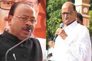 BJP accuses Sharad Pawar of misleading people over EVM issue, dares MVA legislators to resign