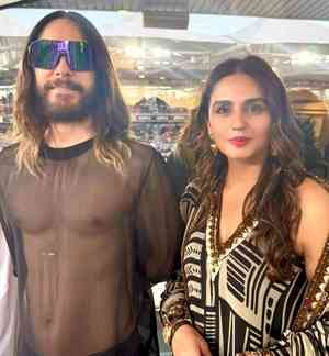 Huma Qureshi poses with Jared Leto: I am a huge admirer of his work