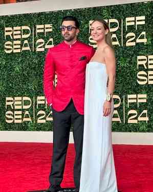 Ranbir Kapoor walks red carpet with actress Olivia Wilde at Red Sea Film Festival